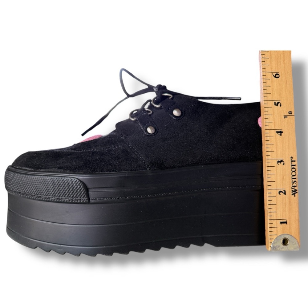Lamoda Cotton Candy Flatform Platform Dolls Kill Shoes Oxfords Derby Shoes Sz 8 - Picture 6 of 9